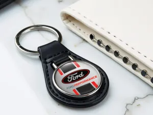 Ford Llaveros Cuero a Medida Diseño Chic Look Fuerza